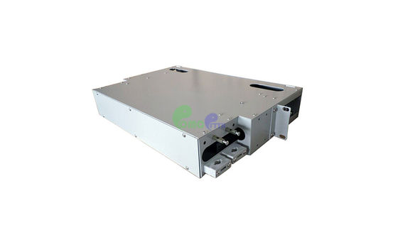 24 cores ODF unit 19' Rack Mount  Optical Distribution Frame Cold Rolled Steel material