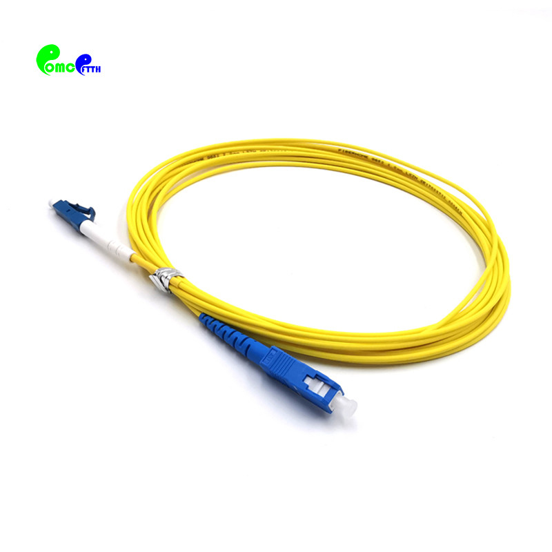 Simplex Fiber Optic Patch Cables G652D G657A SC UPC To SC UPC